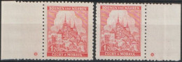 011/ Pof. 57, Border Stamps, Plate Mark * - Nuovi