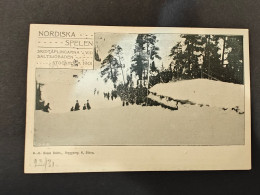 [BB] Nordiska Spelen - Skidtäflingarna Vid-- Saltsjöbaden -- Stockholm 1901. Used. - Zweden