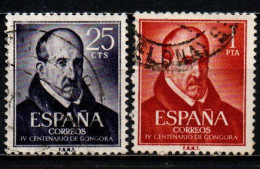 SPAGNA - 1961 - LUIGI DE GONGORA (1561-1627) - POETA - USATI - Used Stamps