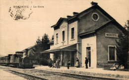 N76 - 38 - MORESTEL - Isère - La Gare - Morestel