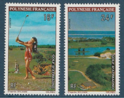 Polynésie - YT N° 94 Et 95 ** - Neuf Sans Charnière - 1974 - Ongebruikt