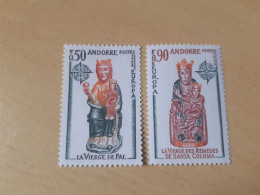 TIMBRES   ANDORRE  FRANCAIS   ANNEE   1974    N  237   /  238   COTE  55,00  EUROS   NEUFS   LUXE** - Nuevos