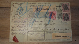 Germany Railway, Berlin 1908   ......... Boite1 ...... 240424-90 - Covers & Documents