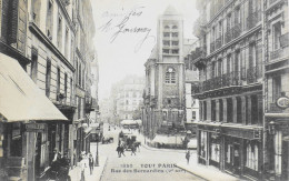 CPA. [75] > TOUT PARIS > N° 1850 - Rue Des Bernardins - (Ve Arrt.) - 1908 - Coll. F. Fleury - TBE - District 05