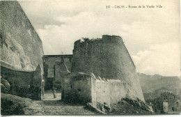 2B-CORSE  -  CALVI-  Entrée De  La Vieille. Ville - Calvi