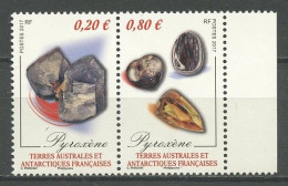 TAAF 2017  N° 796/797 ** Neufs MNH Superbes Minéraux Pyroxène Géologie Minerals - Nuevos