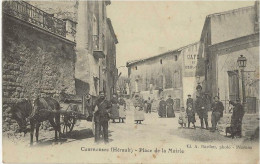 COURNONSEC Place De La Mairie - Autres & Non Classés