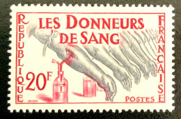1959 FRANCE N 1220 LES DONNEURS DE SANG - NEUF - Unused Stamps