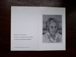 Madeleine Scheldeman ° Hébécourt (F) 1921 + Roeselare 2005 (Fam: Pieters) - Obituary Notices