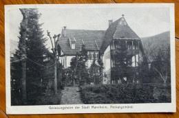 GERMANIA - GENESUNGSCHEIM Der STADTMANNHEIM,NECKARGEMUND -  AMBULANTE FERROVIARIO 1925 - A Identificar