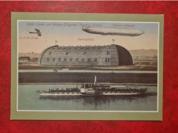 Carte   DRESDEN KADITZ ZEPPELIN LUFYSCHIFT LUFTSCHFFHALLE - Dresden