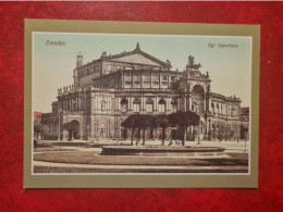 Carte   DRESDEN OPERNHAUS - Dresden