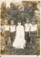 PHOTO 12 X 8,5 CM. 1931 - 1932 = TRES REVERINDE MERE MARIE AUGUSTIN , AVEC DES IGORATHS. PHILIPPES  .       2 SCANS - Philippines