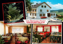 73751457 Eidengesaess Cafe Restaurant Spessartblick Gastraeume Eidengesaess - Sonstige & Ohne Zuordnung