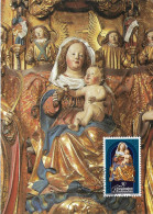 LIECHTENSTEIN. MAXICARD FIRST DAY. CHRISTMAS 1982. MADONNA WITH CHILD JESUS - Cartoline Maximum