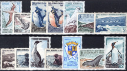 FSAT 1956-60 Postage Set Unmounted Mint. - Neufs