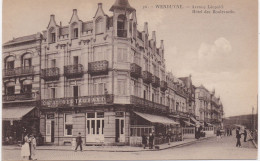 36.- Wenduyne - Avenue Léopold - Hôtel Des Boulevards - Wenduine