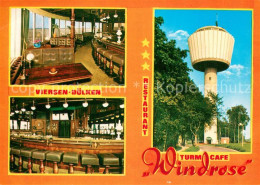 73751436 Duelken Turm Cafe Restaurant Windrose Gastraum Bar Duelken - Viersen