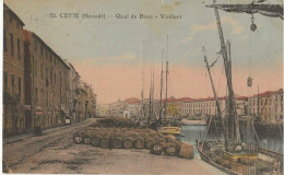 CETTE Quai De Bosc - Sete (Cette)