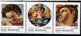 Christmas - 1975 - Unused Stamps