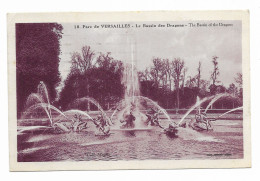 CPA Circulée En 1934 - Parc De VERSAILLES - Le Bassin Des Dragons - Coll. Moglia - N° 18 - - Versailles (Château)