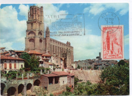 Carte Maxi 1958 : Albi , Cathedrale Ste Cecile - 1950-1959
