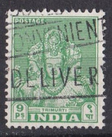 Inde  - 1947  1949 -  Dominion -  Y&T N °   9  Oblitéré - Usados