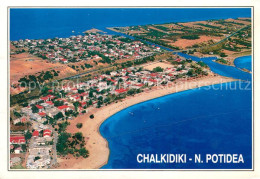 73751194 Chalkidiki Potidea Fliegeraufnahme Chalkidiki - Griechenland