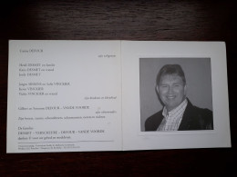 Thierry Desmet ° Lendelede 1952 + Roeselare 2005 X Carine Defour (Fam: Verscheure-Vande Voorde-Vinckier) - Obituary Notices