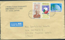 Japan, Japon, Giappone 2014; Air-mail Post To Italy. - Storia Postale