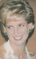 PREPAID PHONE CARD UK LADY DIANA (CZ1995 - BT Cartes Mondiales (Prépayées)