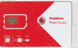 GSM SIM VODAFONE  (CZ1988 - Cartes GSM Prépayées & Recharges