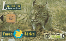 PHONE CARD SPAGNA FAUNA IBERICA (CZ1944 - Emissions Basiques