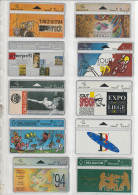 10 PHONE CARD BELGIO  (CZ1849 - Lotti E Collezioni