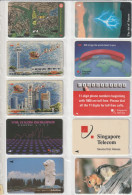 10 PHONE CARD SINGAPORE  (CZ1810 - Singapur