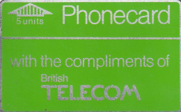 PHONE CARD UK LG (CZ1756 - BT Emissions Générales
