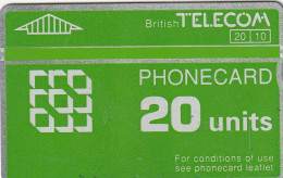 PHONE CARD UK LG (CZ1710 - BT Emissions Générales