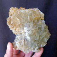 #F59 Schöne CALCIT Lamellenkristalle (Dalnegorsk, Primorskiy Kray, Russland) - Minerali