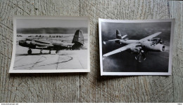 Lot 2 Photo Avion Glenn Martin Bombardier Expérimental Aviation USA Air Mondial - Luchtvaart