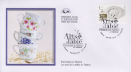 Enveloppe  FDC  1er  Jour   FRANCE    Les  Arts  De  La  Table    2018 - 2010-2019