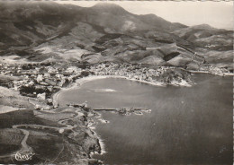 HO 16 - (66) BANYULS - VUE PANORAMIQUE AERIENNE  -  2 SCANS  - Banyuls Sur Mer