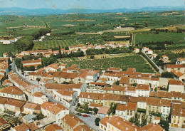 HO 16 - (66)  BAGES  - VUE AERIENNE - CARTE COULEURS -  2 SCANS  - Autres & Non Classés