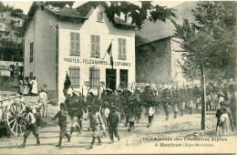 Moulinet Arrivée Des Chasseurs Alpins - Autres & Non Classés