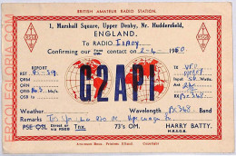 Ad9078 - GREAT BRITAIN - RADIO FREQUENCY CARD - England - 1950 - Radio