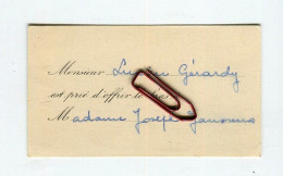 Ca. 1930, Lucien Gérardy Est Prié D'offrir Le Bras à Madame Joseph Janssens - Famille Gérardy Warland - à Ans Liège ??? - Visiting Cards