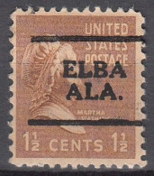 USA LOCAL Precancel/Vorausentwertung/Preo From ALABAMA - Elba - Type: 701 - Vorausentwertungen