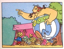 196 - Panini Astérix 1987 Sticker Vignette - Sonstige & Ohne Zuordnung