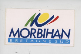 Morbihan - Bretagne Sud - Autocollant 11X6 - Other & Unclassified