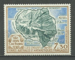 TAAF 1990  PA  N° 110 ** Neuf  MNH Superbe C 3,60 € L'Ile Aux Cochons Carte - Poste Aérienne