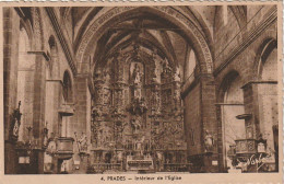 HO 21 - (66) PRADES  - INTERIEUR DE L'EGLISE  - 2 SCANS - Prades